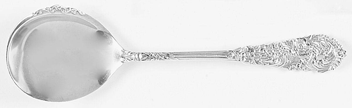 Trajan (Sterling, 1892) Preserve Spoon by Reed & Barton-1