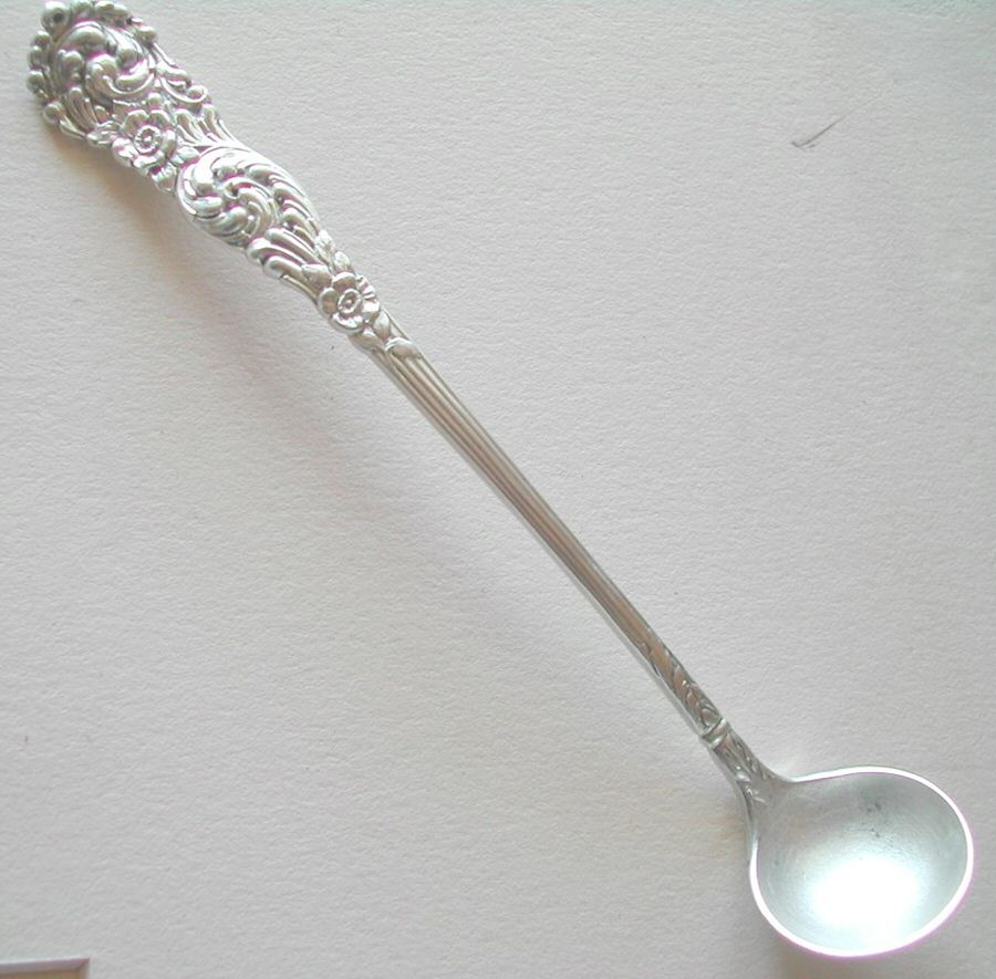 Trajan (Sterling, 1892) Mustard Spoon by Reed & Barton-1