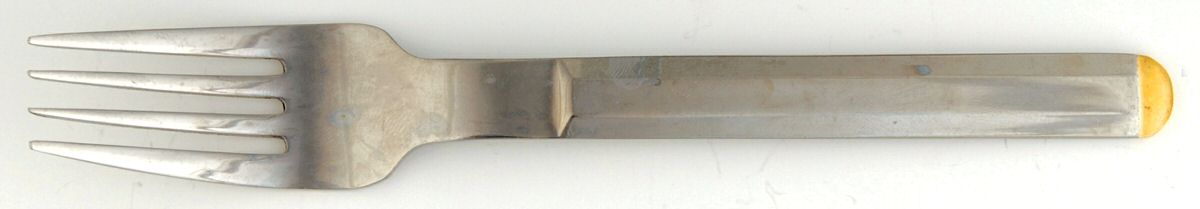 Tuxedo (Stainless, Gold Accent) Individual Salad Fork by Reed & Barton-1