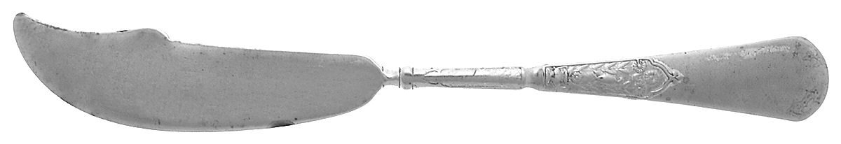 Unique (Silverplate, 1879) Flat Handle Master Butter Knife by Reed & Barton-1