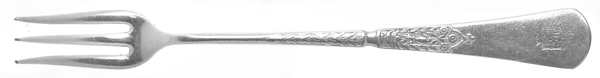 Unique (Silverplate, 1879) Cocktail/Seafood Fork by Reed & Barton-1