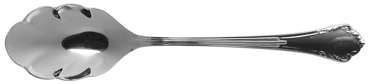 Vauxhall (Stainless) Sugar Shell Spoon by Reed & Barton-1