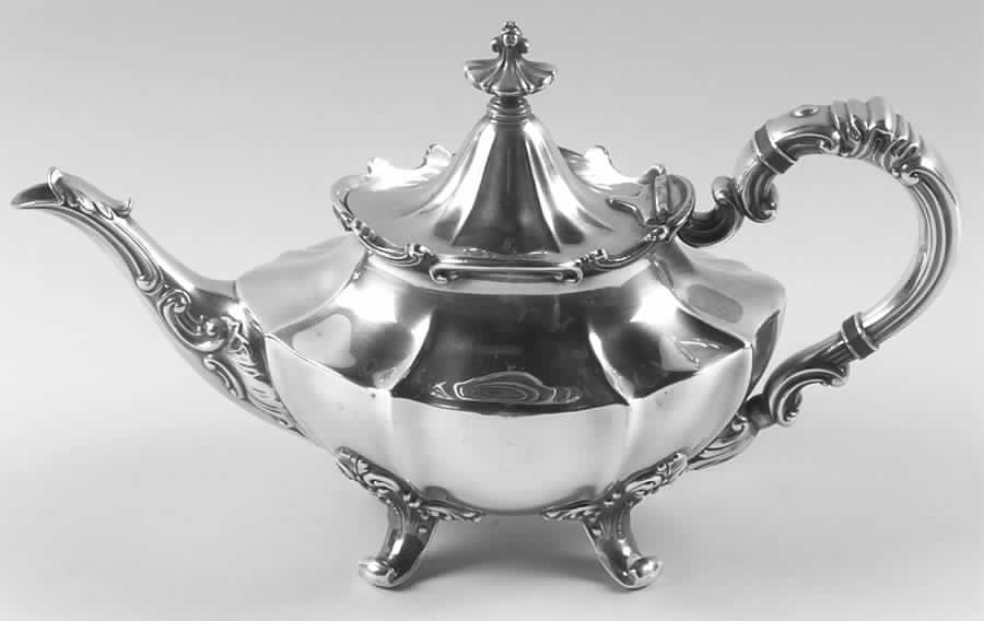 Victorian (Silverplate, Hollowware) Teapot by Reed & Barton-1
