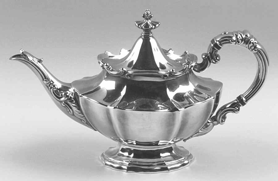 Victorian (Silverplate, Hollowware) Teapot by Reed & Barton-1