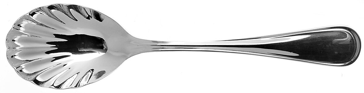 Waverly (Silverplate, 1942) Sugar Shell Spoon by Reed & Barton-1