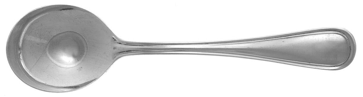 Waverly (Silverplate, 1942) Round Bowl Soup Spoon (Cream Soup) by Reed & Barton-1