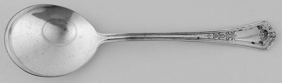 Westwood (Silverplate) Round Bowl Soup Spoon (Gumbo) by Reed & Barton-1