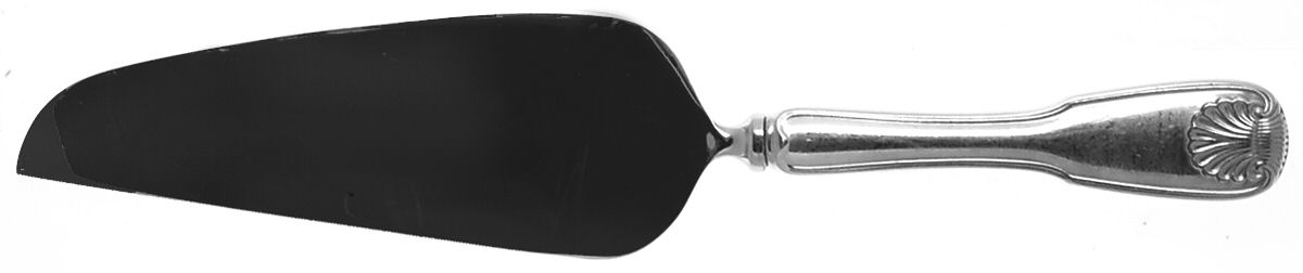 Winterthur (Silverplate, 1982) Pie & Cake Server with Stainless Blade by Reed & Barton-1
