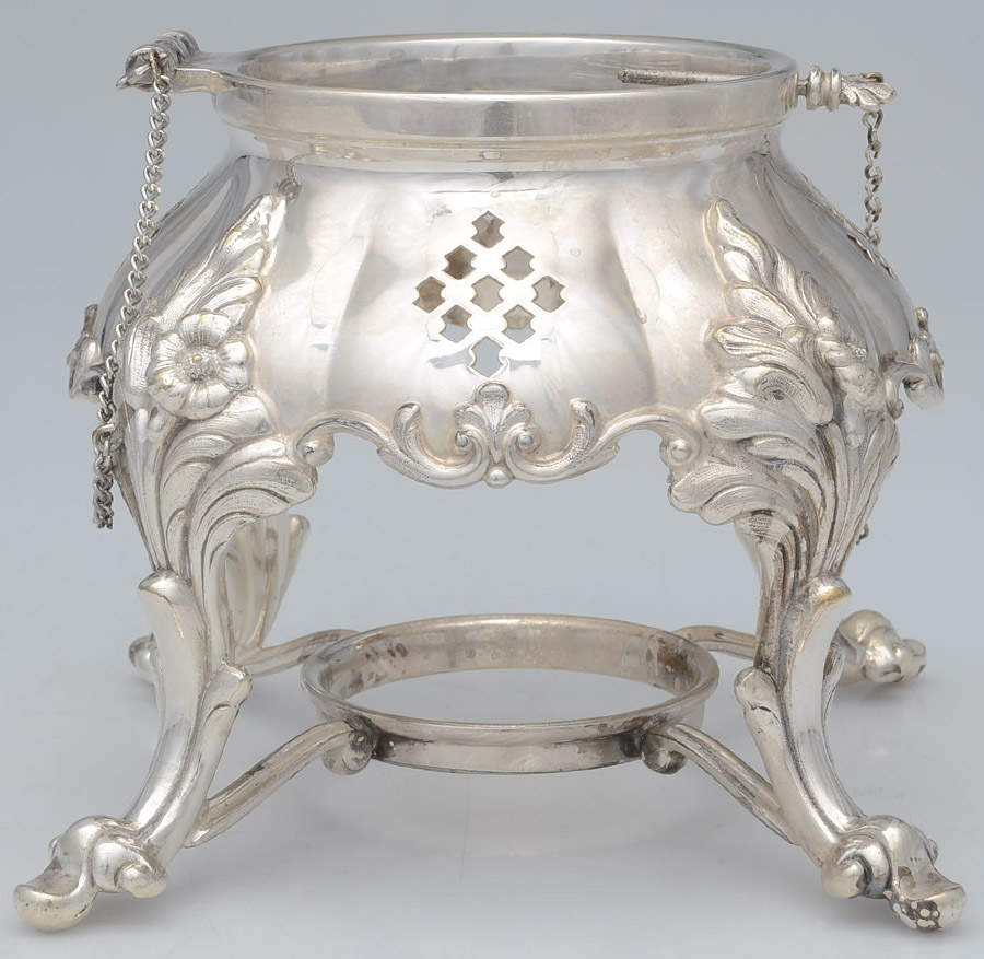 The Winthrop (Plain, Silverplate) Kettle Stand Only by Reed & Barton-1
