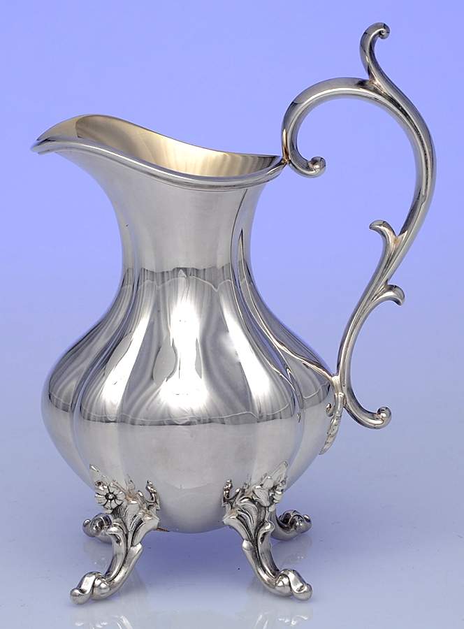 The Winthrop (Plain, Silverplate) Creamer by Reed & Barton-1