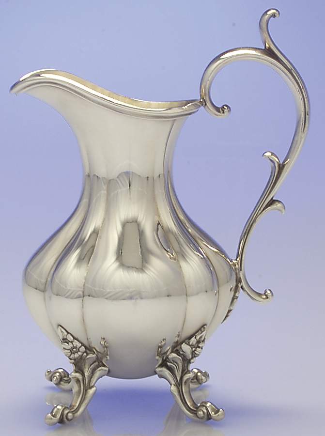 The Winthrop (Plain, Silverplate) Creamer by Reed & Barton-1