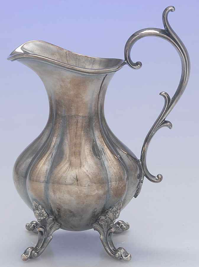 The Winthrop (Plain, Silverplate) Creamer by Reed & Barton-1