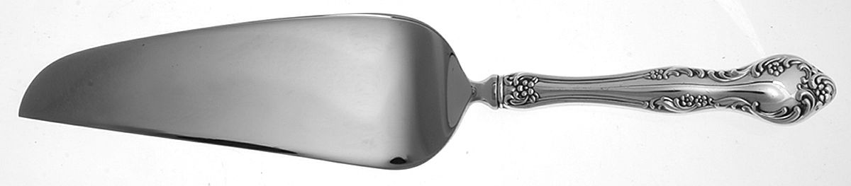 Wisteria (Silverplate, 1966) Pie & Cake Server with Stainless Blade by Reed & Barton-1