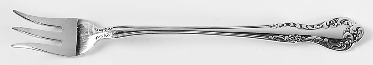 Wisteria (Silverplate, 1966) Cocktail/Seafood Fork by Reed & Barton-1