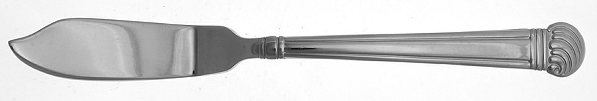 Winterthur Swirl (Stainless) Flat Handle Master Butter Knife by Reed & Barton-1