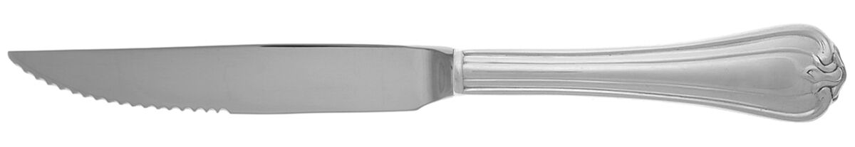 Woodwind (Sterling, 1986) Steak Knife Individual Hollow, Serrate HC by Reed & Barton-1