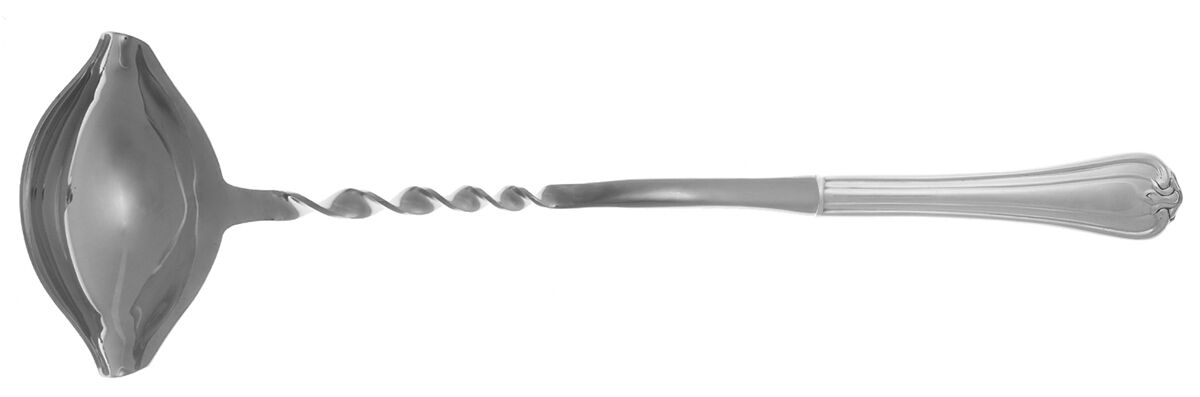 Woodwind (Sterling, 1986) Punch Ladle with Stainless Bowl HC by Reed & Barton-1