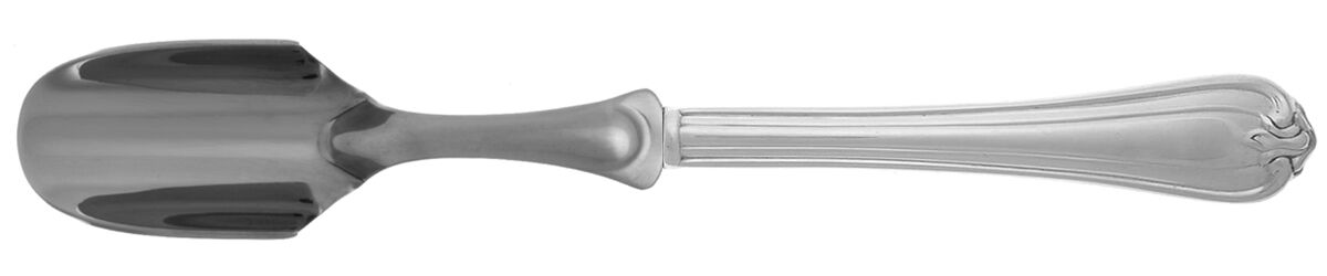 Woodwind (Sterling, 1986) Cheese Scoop with Stainless Scoop HC by Reed & Barton-1