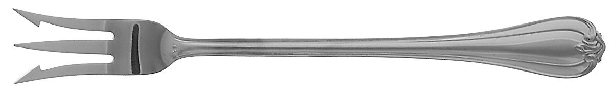 Woodwind (Sterling, 1986) Short Handle Pickle/Olive Fork by Reed & Barton-1