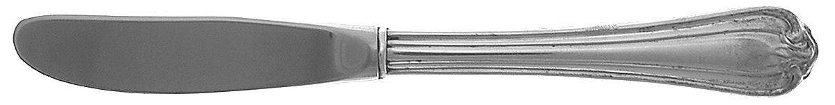 Woodwind (Sterling, 1986) Modern Hollow Butter Spreader (Stainless) by Reed & Barton-1