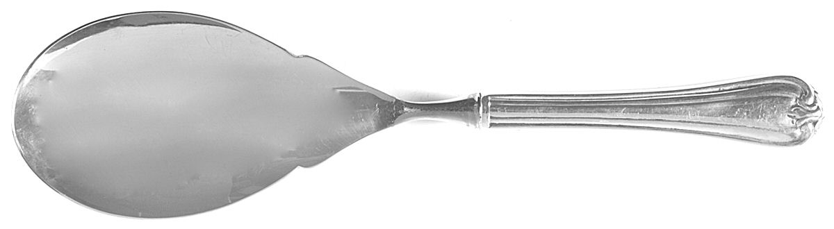 Woodwind (Sterling, 1986) Rice Spoon-Stainless Bowl by Reed & Barton-1