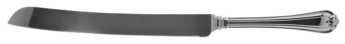 Woodwind (Sterling, 1986) Cake Slicer with Stainless Blade by Reed & Barton-1