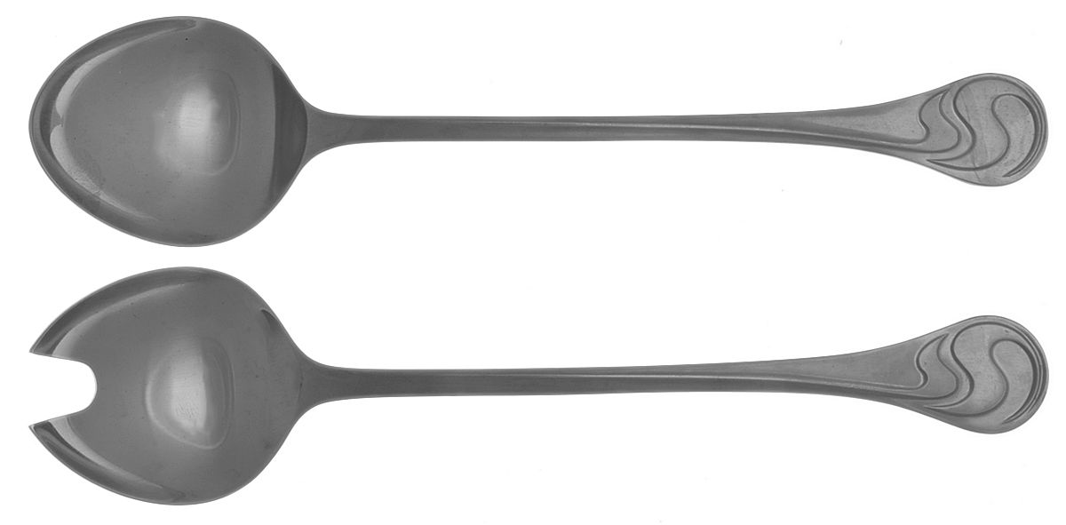 Asymmetria (Stainless) Solid Serving Set by Rosenthal-1