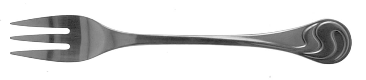 Asymmetria (Stainless) Cocktail/Seafood Fork by Rosenthal-1