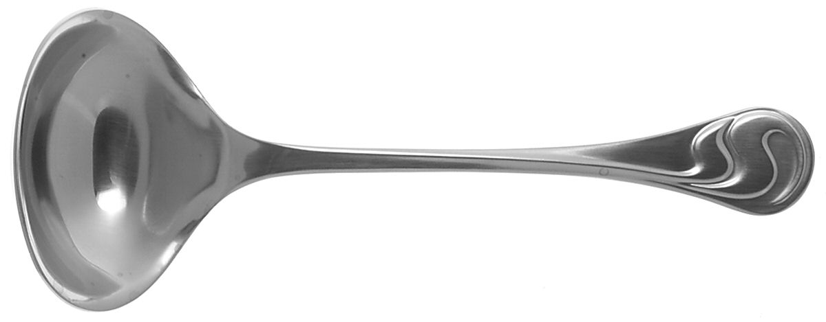 Asymmetria (Stainless) Solid Gravy Ladle by Rosenthal-1