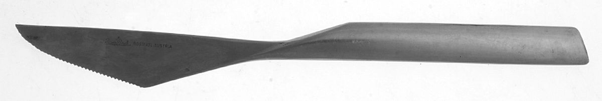 Composition S (Stainless) Dessert Knife Solid Piece by Rosenthal-1