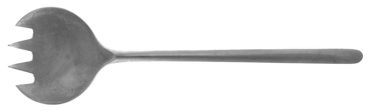 Composition S (Stainless) Solid Serving Fork by Rosenthal-1