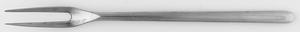 Composition S (Stainless) Small Solid Cold Meat Serving Fork by Rosenthal-1