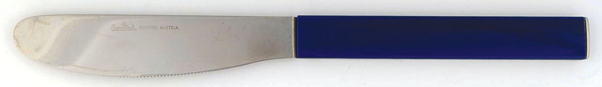Duo-Cobalt Blue (Stainless) Modern Solid Knife by Rosenthal-1