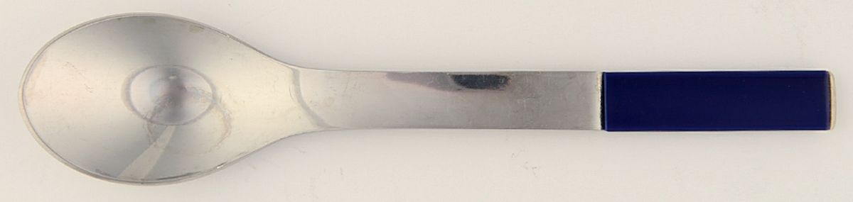 Duo-Cobalt Blue (Stainless) Teaspoon by Rosenthal-1