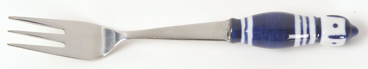 Grill-Blue (Stainless) Dessert Fork by Rosenthal-1