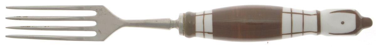 Grill-Brown (Stainless, Ceramic) Fork by Rosenthal-1