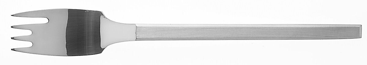 Linear (Silverplate) Individual Solid Fish Fork by Rosenthal-1