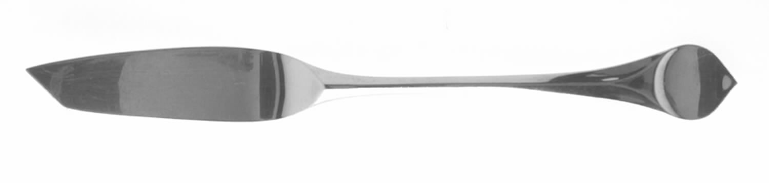 Lotus (Silverplate) Solid Serving Cheese Knife by Rosenthal-1