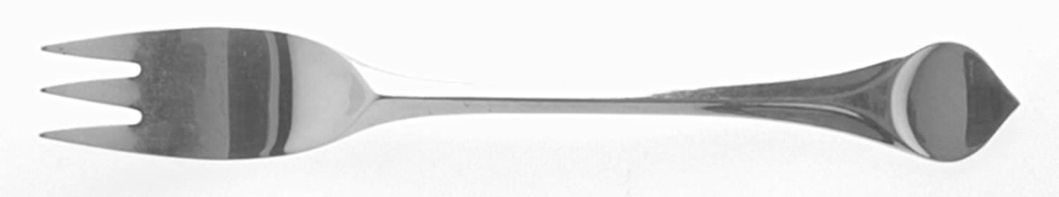 Lotus (Silverplate) Individual Solid Fish Fork by Rosenthal-1