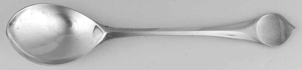 Lotus (Sterling) Dessert/Oval Soup Spoon by Rosenthal-1