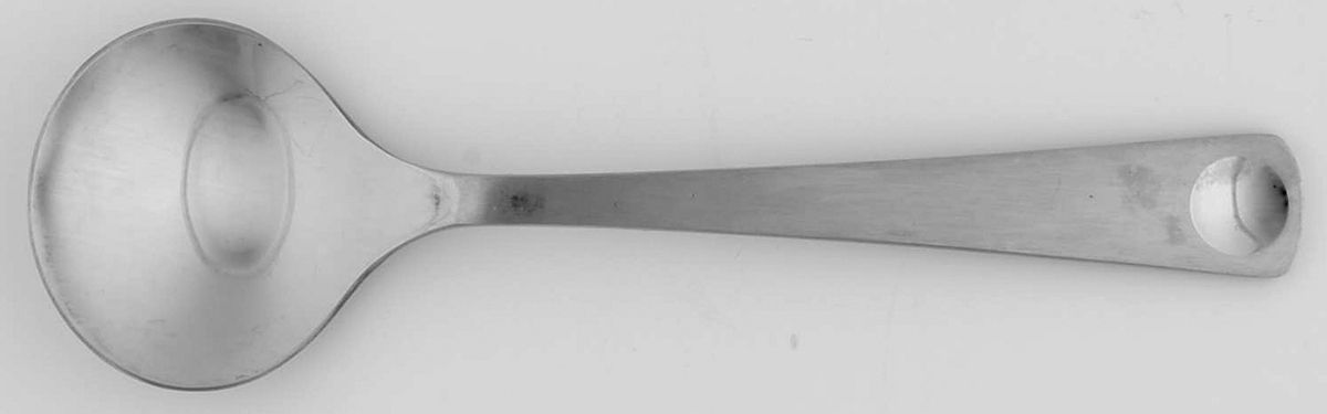 Plus (Stainless) Round Bowl Soup Spoon (Cream Soup) by Rosenthal-1