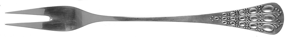 Romance (Sterling) Small 2-Tine Cold Meat Serving Fork by Rosenthal-1