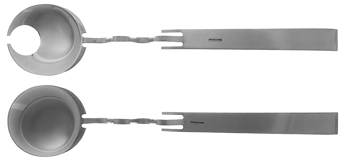 Sculptura (Stainless) Solid Serving Set by Rosenthal-1