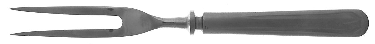 Streamline Small Steak Carving Fork with Stainless Prongs by Royal (Flatware)-1