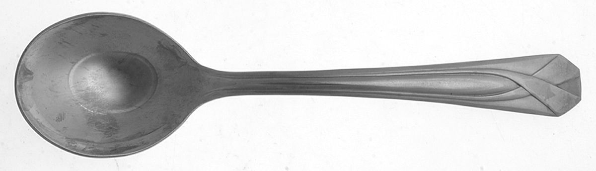 Virginia (Stainless) Round Bowl Soup Spoon (Bouillon) by Royal (Flatware)-1