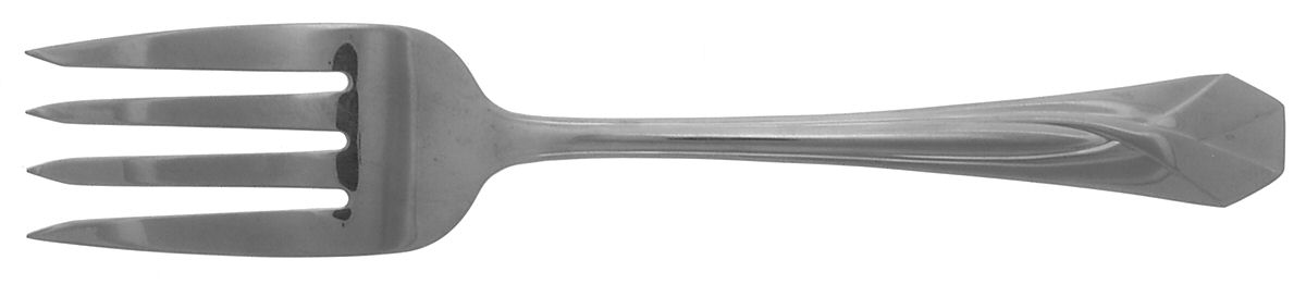 Virginia (Stainless) Medium Solid Cold Meat Serving Fork by Royal (Flatware)-1