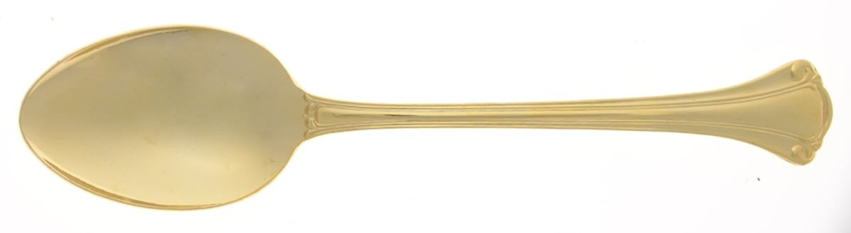 Golden Casino (Electroplate) Tablespoon (Serving Spoon) by Royal Gallery-1