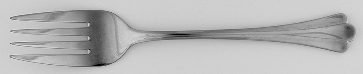 RGL1 (STAINLESS) Medium Solid Cold Meat Serving Fork by Royal Gallery-1