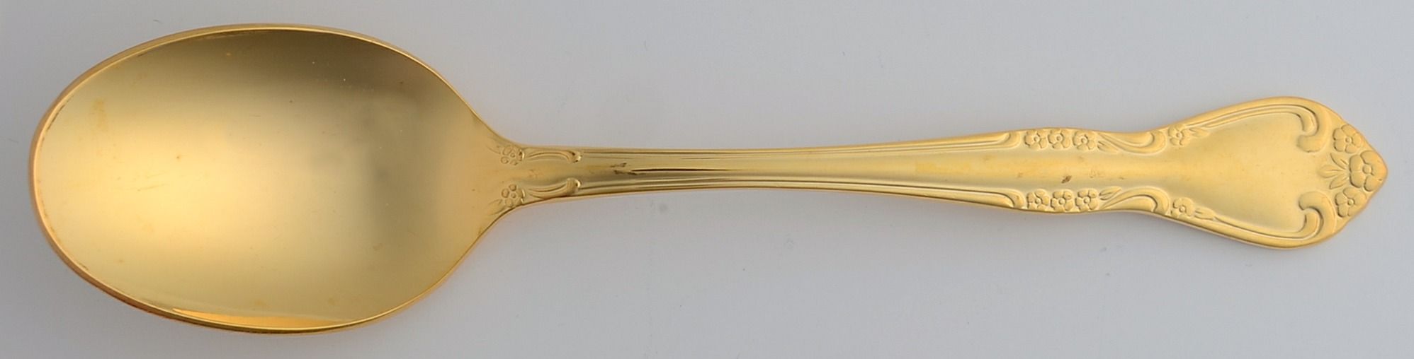 RGL2 (GOLD PLATE) Place/Oval Soup Spoon by Royal Gallery-1