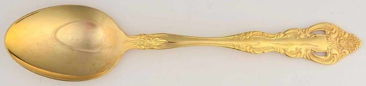 RGL3 (GOLD PLATE) Tablespoon (Serving Spoon) by Royal Gallery-1